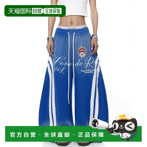 日本直邮neos 男女同款 宽版气球裤 色落风印花运【付后1h可退】