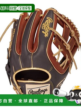 日本直邮 HOH MLB COLOR SYNC N54G 帽子 [无] 海军蓝/棕灰色手套