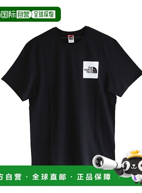 日本直邮THE NORTH FACE 一点流行黑色 MS/S FINE TEE NF00CEQ5