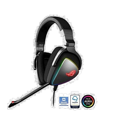 【日本直邮】ASUS 华硕 游戏耳机 Hi-Res ESS Quad-DAC ROG DELTA