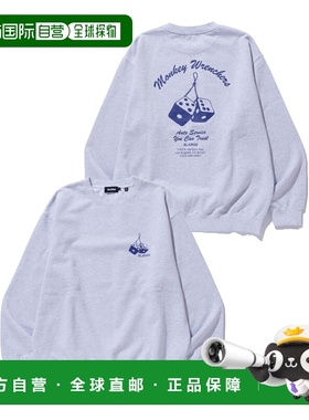 1h可退 日本直邮XLARGE 男女同款 MONKEY WRENCHERS 圆领卫衣 配
