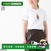 Fox常规款 日本直邮MAISON T恤 白色 Dressed KITSUNE 女士圆领T恤