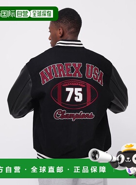 日本直邮AVIREX SKOOKUM VARSITY JACKET[AV1129EM020281] 棒球夹