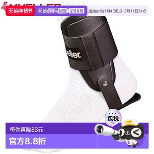 日本直邮Mueller Ankle Support LITE 踝部护具 黑色 薄款 轻 双