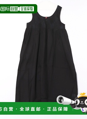 1h可退 日本直邮CAYHANE女士夏日无袖连衣裙几何刺绣修身款 IFO52