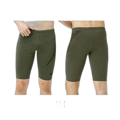 日本直邮SPEEDO 健身泳衣男式 Diagona 及膝泳裤 Heather 弹力 EC