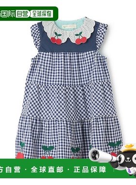 日本直邮Baby Cheer 樱桃格纹连衣裙