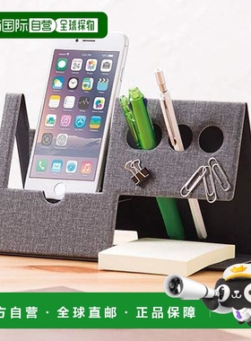 【日本直邮】Nakabayashi仲林ori-pact手机平板支架折叠M灰色