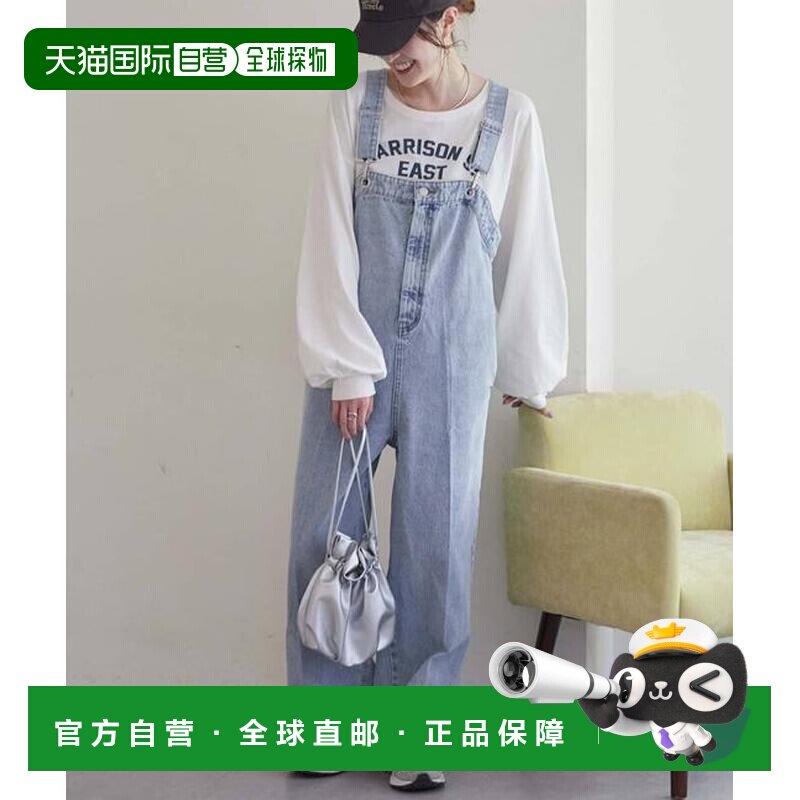 日本直邮CIAOPANIC TYPY 【柳】牛仔连体裤时尚背带裤工装图片