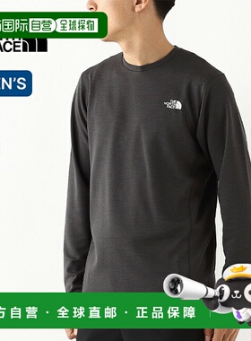 日本直邮The North Face 男士 L/S QD Mid Crew (NT62516) T恤长