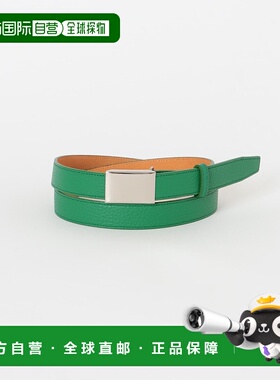 1h可退 日本直邮Scye 男士牛革方扣皮带 经典商务休闲 UMA6332533