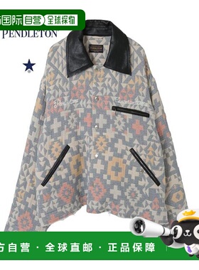 1h可退 日本直邮CONVERSE TOKYO 【PENDLETON】提花夹克运动外套