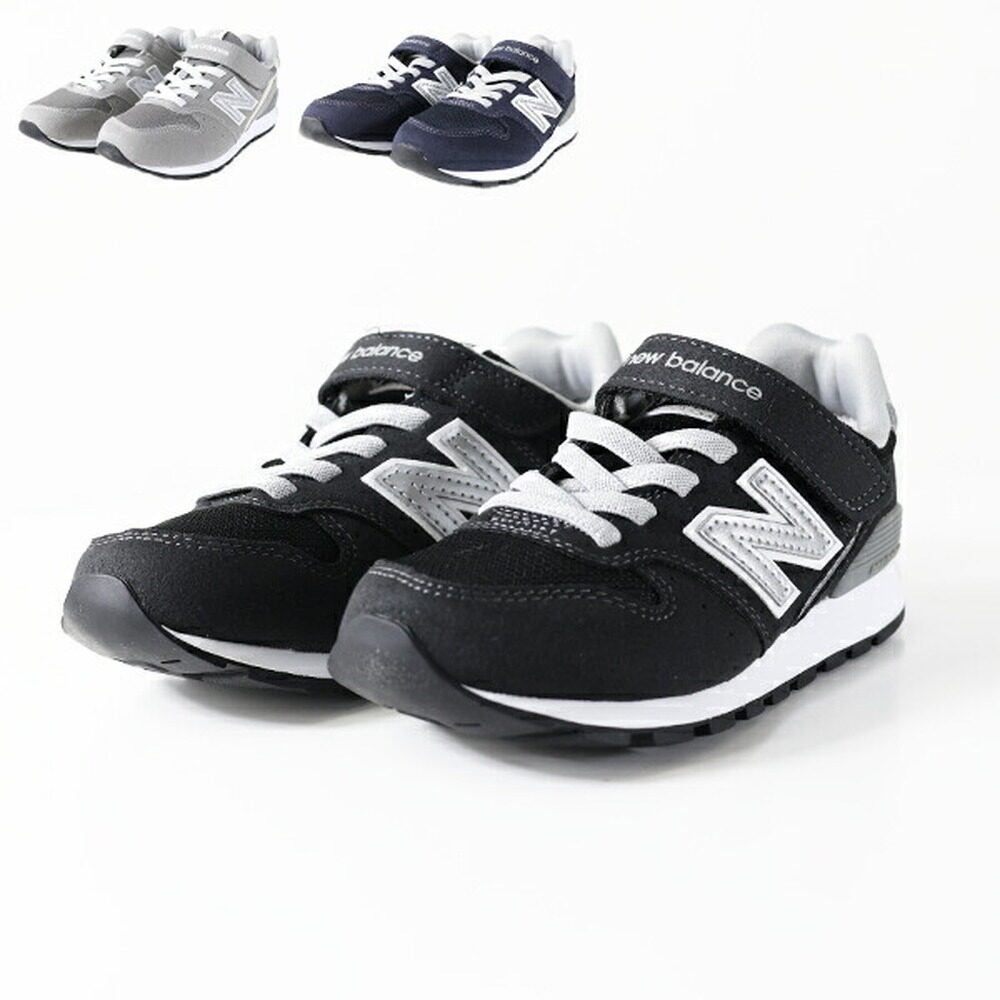 日本直邮New Balance 儿童运动鞋 YV996 低帮鞋带标志