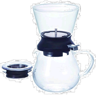 【日本直邮】HARIO 制茶机压茶机Tea Dripper Largo35 Server套装