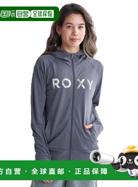 日本直邮ROXY 女士Simply Botanical 长袖 logo 防晒衣 [24SPRLY2