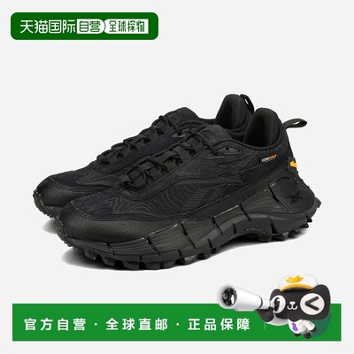 日本直邮Reebok ZIG KINETICA 2.5 EDGE 女士低帮运动鞋（黑色）(