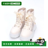 femme女士蕾丝高帮运动鞋 1h可退 日本直邮axes DN621X48