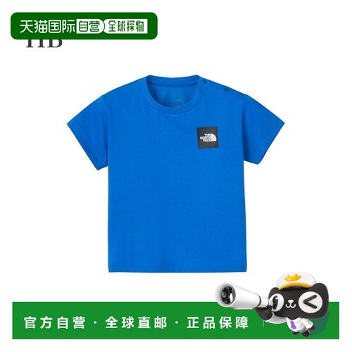 日本直邮THE NORTH FACE 婴儿短袖小方标志T恤 NTB32358 婴儿北面