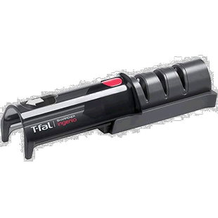 【日本直邮】T Fal特福 Ingenio紧凑型磨刀机K26105黑5.2x4.6x12.