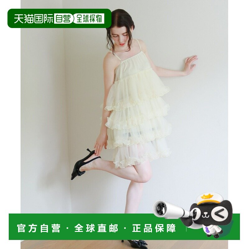 1h可退 日本直邮mic by Olu. 女士 层叠蕾丝吊带背心 MI26YAA11