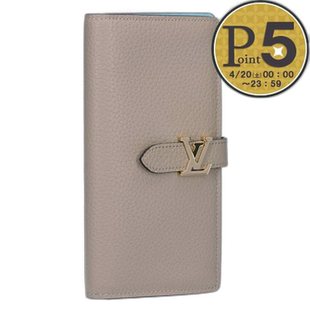 日本直邮LOUIS VUITTON 长款钱包 双折垂直钱包 Taurillon M81367