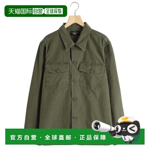 1小时内可退 日本直邮Double RL 男士复古纯棉长袖衬衫 MNRRWOV16