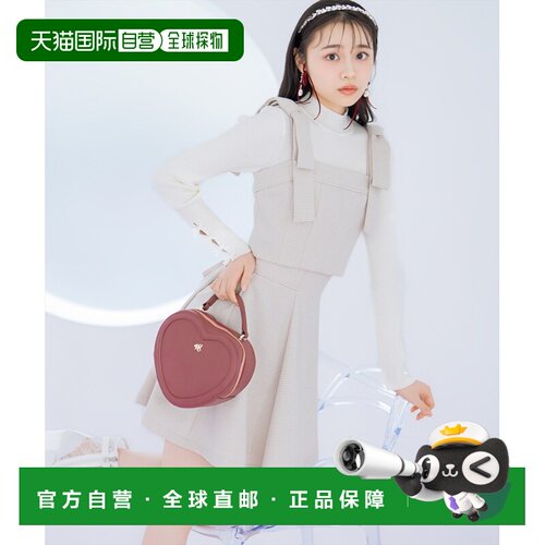 WILLSELECTION女士高腰A字迷你裙 麻感混纺呢料 20082612200075