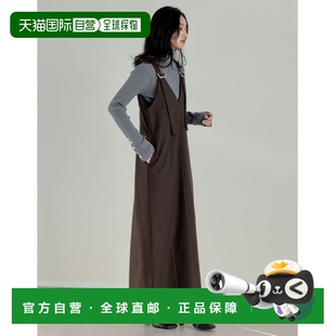 日本直邮Re:EDIT 女装 I型连衣裙 深V领宽松跳伞裙 140102