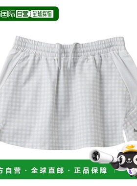 自营｜Admiral网球/羽毛球服 格纹开衩裙摆/女(ATLA415)
