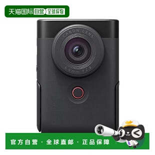 Vlog 相机 紧凑型 日本直邮 拍摄 黑色 Canon V10 PowerShot