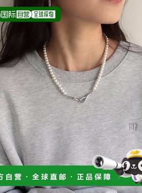 1h可退 日本直邮FREDY & GLOSTER 女士金属钩扣珍珠项链 50534931