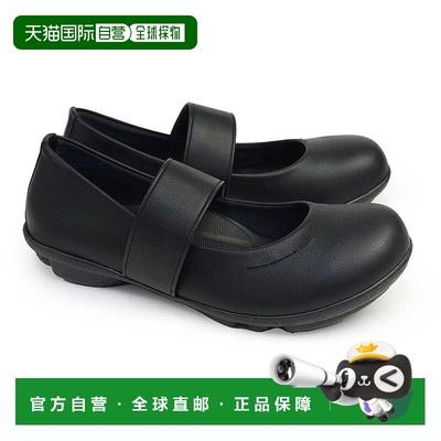 日本直邮Regetta 高跟鞋女士 TB109 纯色圆头易于行走单带鞋 Rege