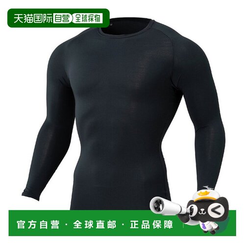 日本直邮MIZUNO BioGear 圆领长袖男士T恤32MAD15009