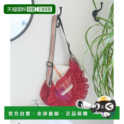 1h可退 日本直邮THEATRE PRODUCTS 女士 联名款网眼褶边圆形斜挎