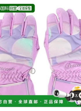 日本直邮Descente 少女款手套 DWDWJD04X PPL(Jr)