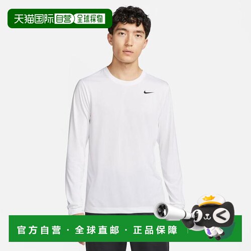 日本直邮耐克男式DFTEE RLGD LS RESET长袖T恤速干上衣DX0994-100