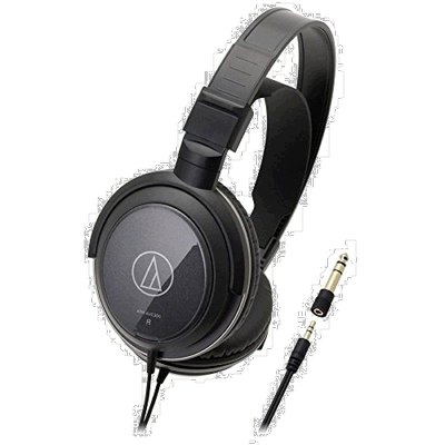 【日本直邮】Audio Technica动圈耳机黑色日常简约时尚ATH-AVC300