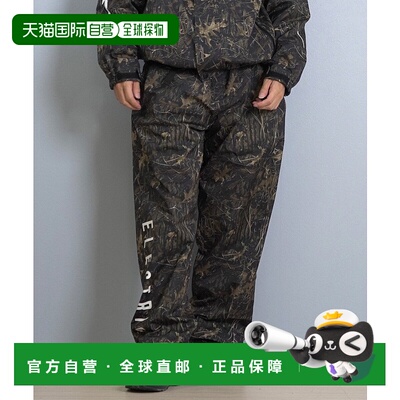 1h可退 日本直邮ELECTRIC男装宽松长裤 防泼水登山裤 半拉链侧袋