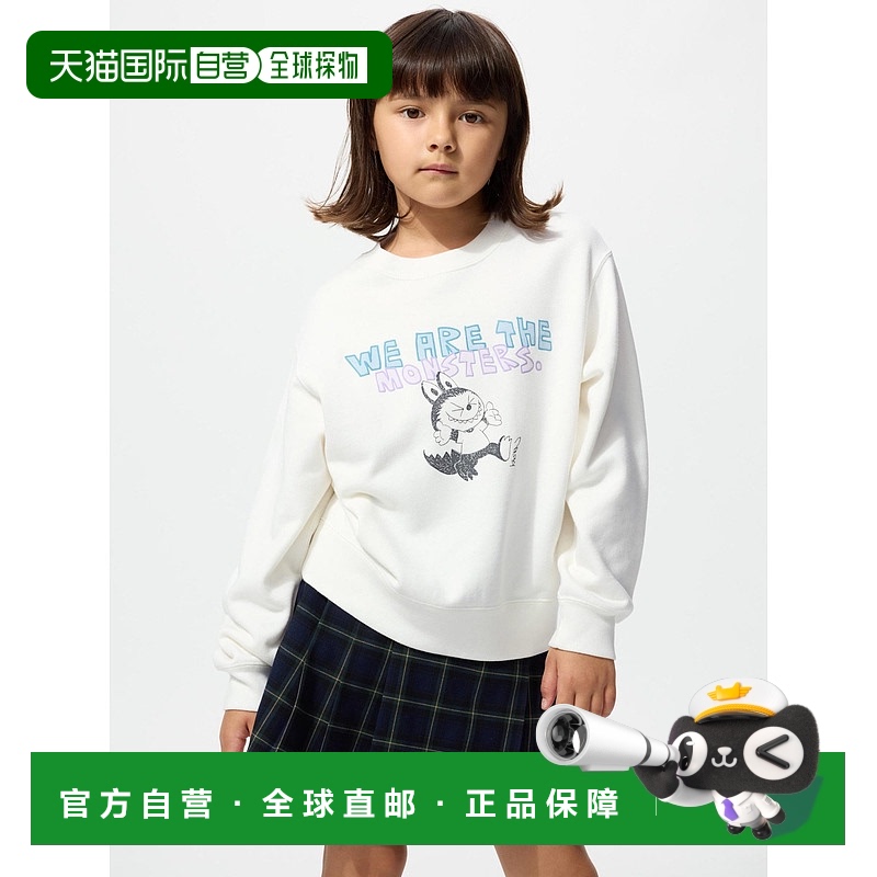 日本直邮Uniqlo POP MART 女孩运动短袖衫 482849优衣库