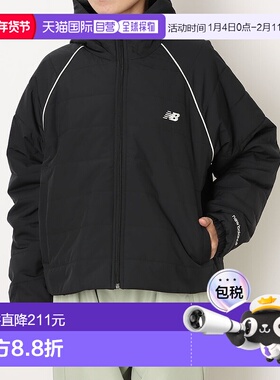 日本直邮New Balance 女款加厚短外套 AWJ53172（黑色）夹克