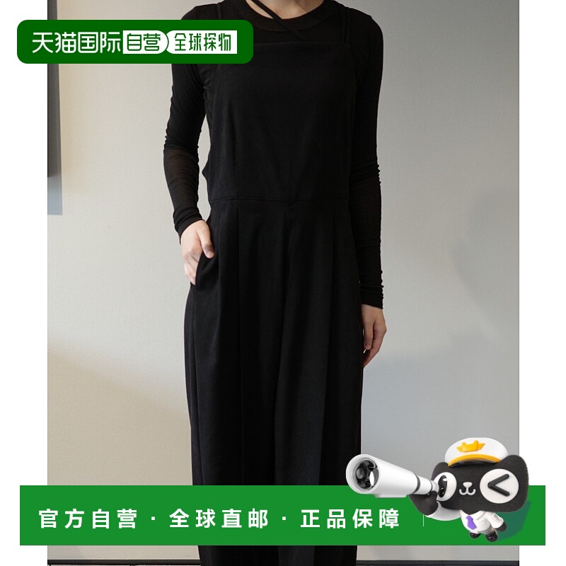 1h可退 日本直邮CLANE 女装 高腰宽松连体裤 可拆卸肩带设计  404