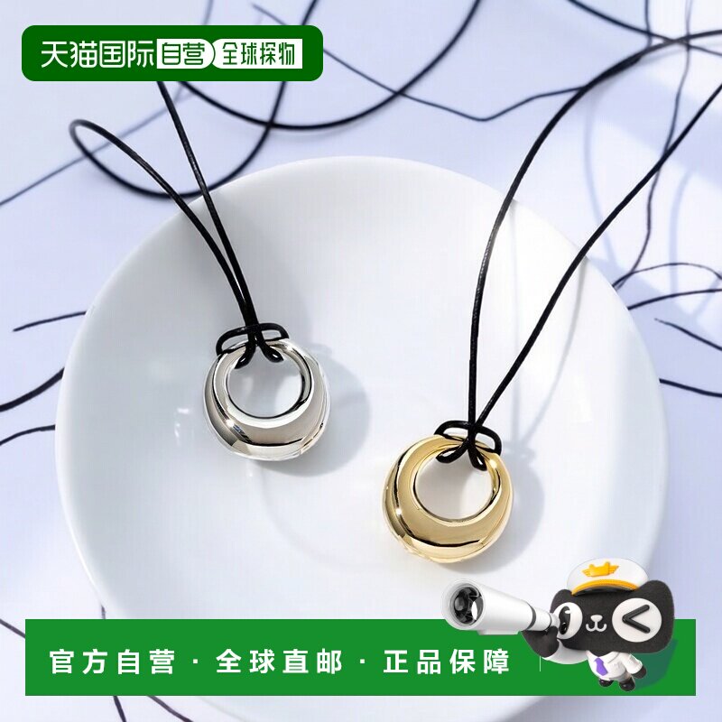 1h可退 日本直邮23区女士金属环形吊坠项链 AS3DCS0201