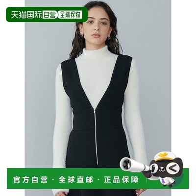 1h可退 日本直邮LAGUNAMOON 女士迷你绒毛针织套头衫 轻柔触感 百