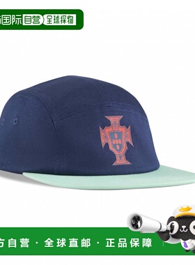 日本直邮PUMA 葡萄牙代表FPF 5 Panel Cap男士足球帽 025954 蓝色