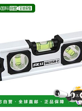 【日本直邮】Sk11藤原产业 水平尺 铝制细型 带磁铁 150mm SALS15