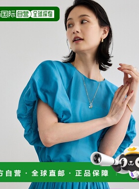 1h可退 日本直邮ROPE' 女士棉丝混纺泡泡袖衬衫 2025AGGH25440