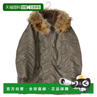 3A军风外套 1h可退 型N 宽松版 双口袋设计 日本直邮AVIREX7522男装