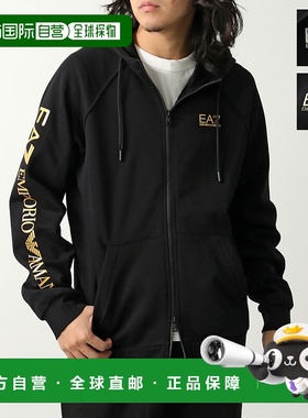 日本直邮EA7 EMPORIO ARMANI 连帽衫 7M001047 AF10377 男士拉链