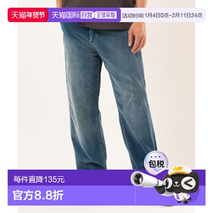 1h可退 日本直邮Levi's 男装 宽松直筒 568™ 中蓝复古牛仔裤 2903