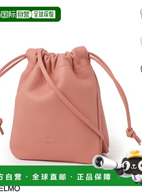 日本直邮IL BISONTE 单肩包水桶包女士 bbu030 pv0048 pk220x pom